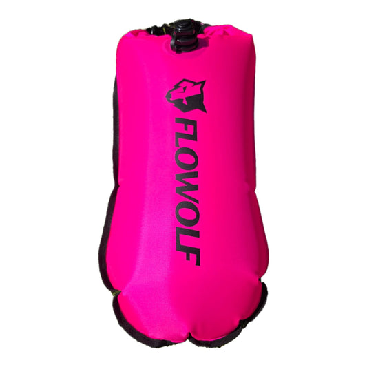 FLOWOLF 28L SAFETY BUOY / TOW FLOAT - FLUO PINK