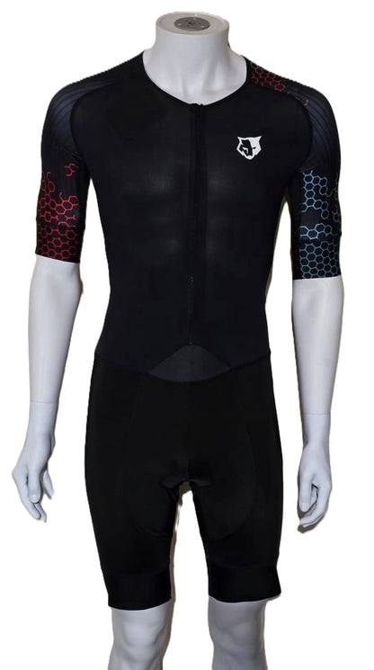 FLOWOLF CORE SHORT SLEEVE TRISUIT MEN'S - BLACK