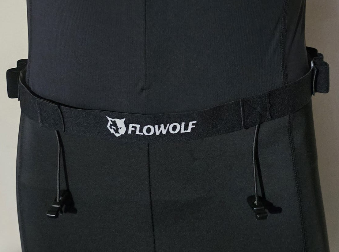 FLOWOLF WOVEN NUMBER BELT WITH GEL LOOPS