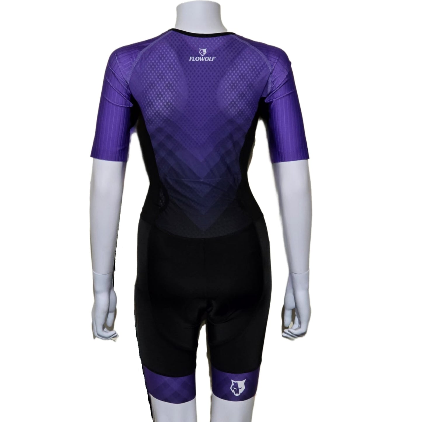 FLOWOLF RACE SHORT SLEEVE TRISUIT WOMAN'S - PURPLE