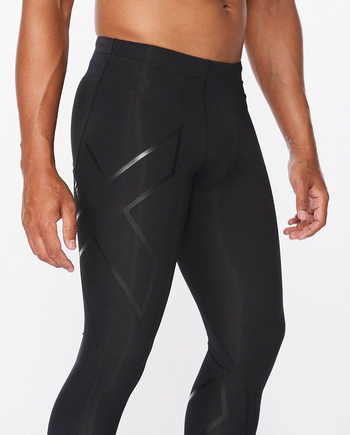 3 quarter compression tights best sale