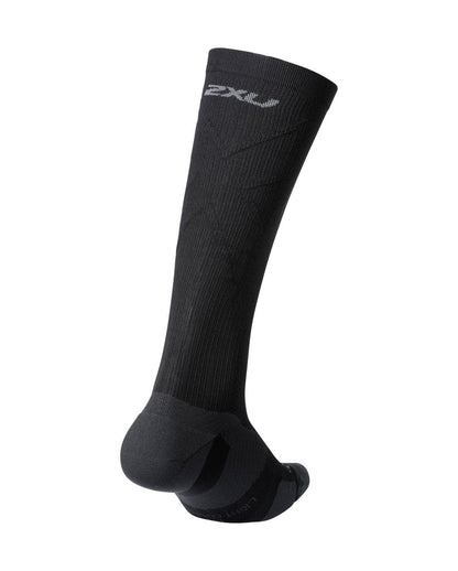 2XU South Africa - Vectr Light Cushion Full Length Socks - Black/Titanium