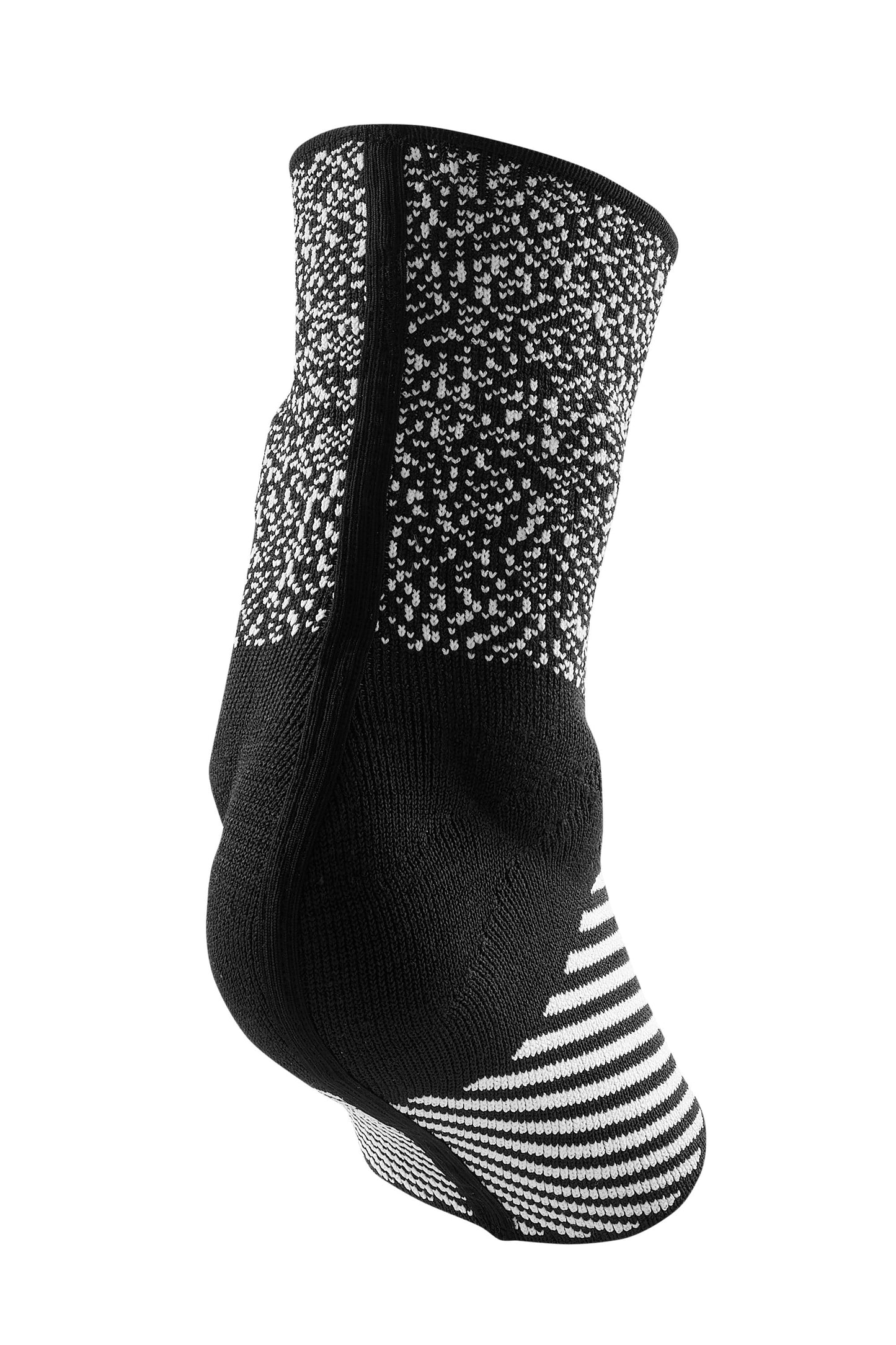 CEP Max Support Ankle Sleeve - Black/ White