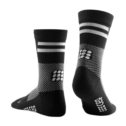 CEP Training Compression Socks Unisex Mid Cut-  Black