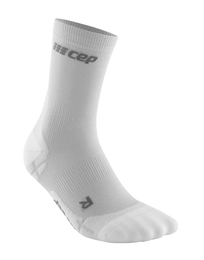 CEP Ultralight  Short Compression Sock Men's - Carbon White